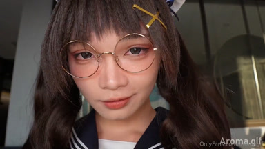 Tiny cosplaying sissy gets bred by hairy stepdaddy